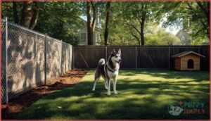 outdoor space and security needs
