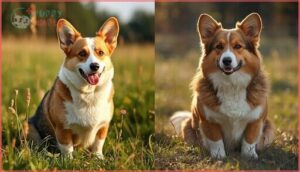 pembroke vs. cardigan: size differences explained