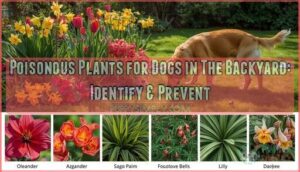 poisonous plants for dogs in the backyard