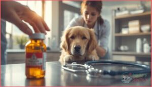 precautions and veterinary advice
