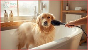 preparing your dog and bathing area preparing your dog and bathing area
