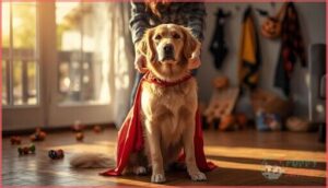 preparing your dog for halloween costumes