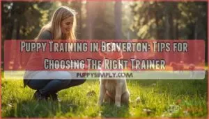 puppy training in beaverton