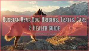 russian bear dog russian bear dog