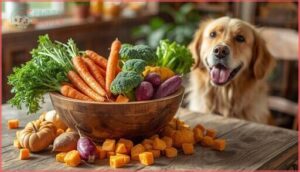 safe vegetables and snacks