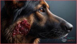 secondary infections and inflammation