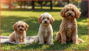 size variations (toy, mini, standard)