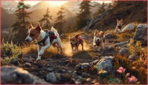 small dogs that excel at hiking