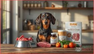 top 4 products for dachshund raw feeding success