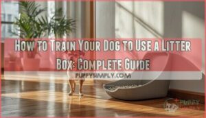 train your dog to a litterbox