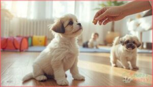 training and socializing malshi puppies