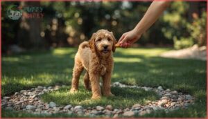 using designated potty spots and cues using designated potty spots and cues