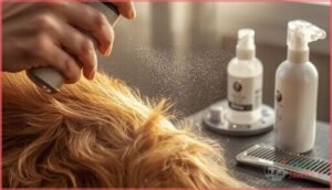 using detangling sprays for mats using detangling sprays for mats