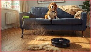 using vacuums, lint rollers, and covers using vacuums, lint rollers, and covers