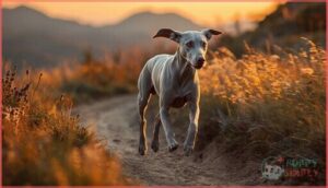 weimaraner – energy and distance weimaraner – energy and distance