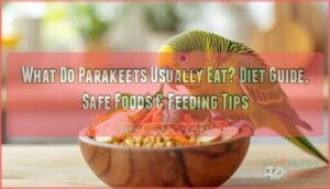 what do parakeets usually eat
