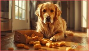 what happens if my dog eats chicken nuggets