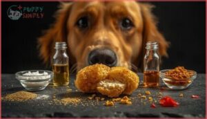 what ingredients in chicken nuggets harm dogs