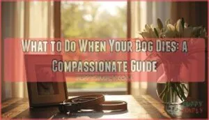 what to do when your dog dies