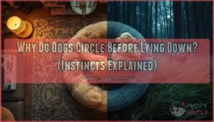 why do dogs circle before lying down