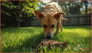 why do dogs eat poop