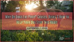 why do dogs eat poop