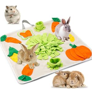24''x24'' Rabbit Foraging Mat with B0B1BV947X