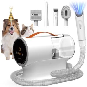 AIRROBO Dog Grooming Vacuum Kit,12000Pa B0BYNF9GZS