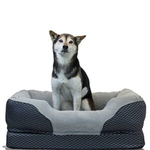 BarksBar Snuggly Sleeper Medium Gray B06XFS8T6C