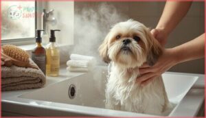 bathing your shih tzu properly bathing your shih tzu properly
