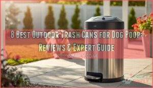 best outdoor trash can for dog poop