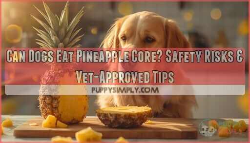 Image showcasing Can Dogs Eat Pineapple Core? Safety Risks & Vet-Approved Tips