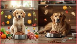 choosing the best food for each stage choosing the best food for each stage