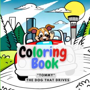 Coloring Book Tommy The Dog B0CNZHKKYQ