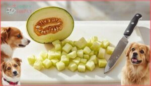 cutting into cubes cutting into cubes