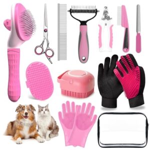 Dog Brush for Shedding 13pcs B0F58D5H8X