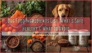 dog food ingredients list