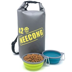 Dog Food Travel Bag With B09H6NH2CX