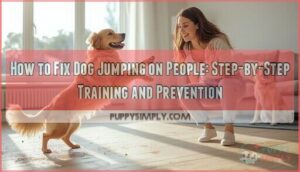 dog jumping on people fix