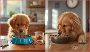 feeding guidelines for puppies vs. adults feeding guidelines for puppies vs. adults