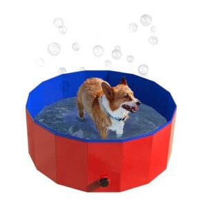 Foldable Dog Pool 30.5x12in B079KPZM8Q