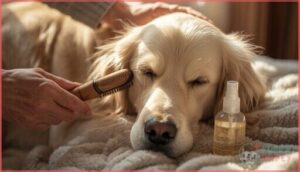 gentle brushing and detangling gentle brushing and detangling