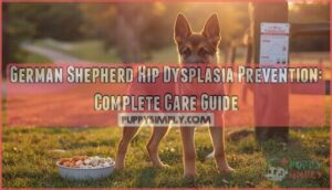 german shepherd hip dysplasia prevention