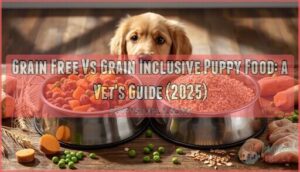 grain free vs grain inclusive puppy food