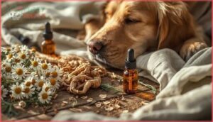 herbal remedies (chamomile, valerian root) herbal remedies (chamomile, valerian root)