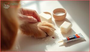 home remedies: cornstarch, baking soda, soap, super glue home remedies: cornstarch, baking soda, soap, super glue