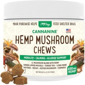 iHeartDogs Hemp Mushroom Chews B0CV62DNVX