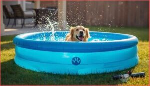 inflatable dog pools inflatable dog pools