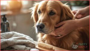 monitoring senior dog health during grooming monitoring senior dog health during grooming