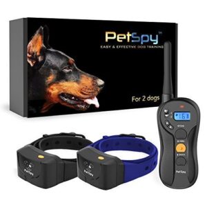 PetSpy Shock Collar for Dogs Waterproof B077M684ZR
